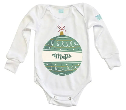 Body Bebé Esfera con Nombre Niño - MarchanteMX