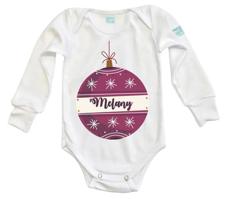 Body Bebé Esfera con Nombre Niña - MarchanteMX