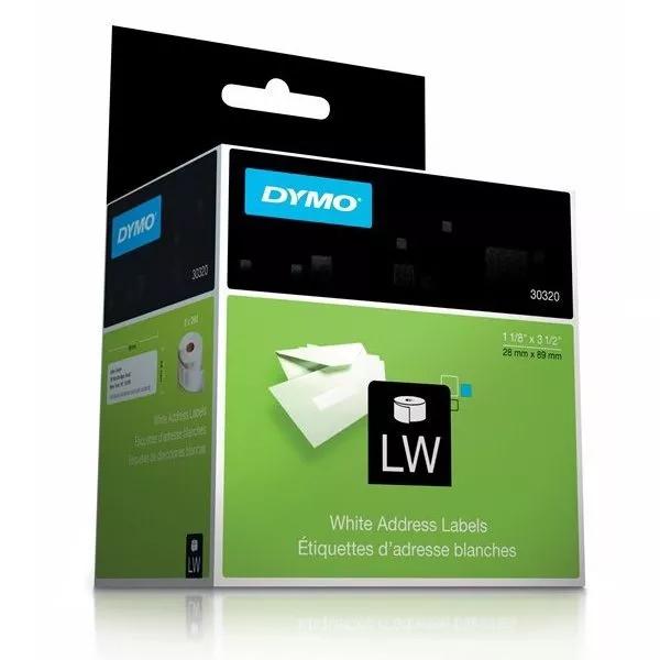 Rollo De Etiquetas Blancas Para Direcciones 28 x 89mm - MarchanteMX