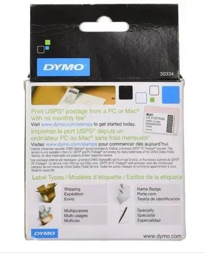 Etiquetas Blancas Multiusos Medianas 32 x 57mm - Dymo