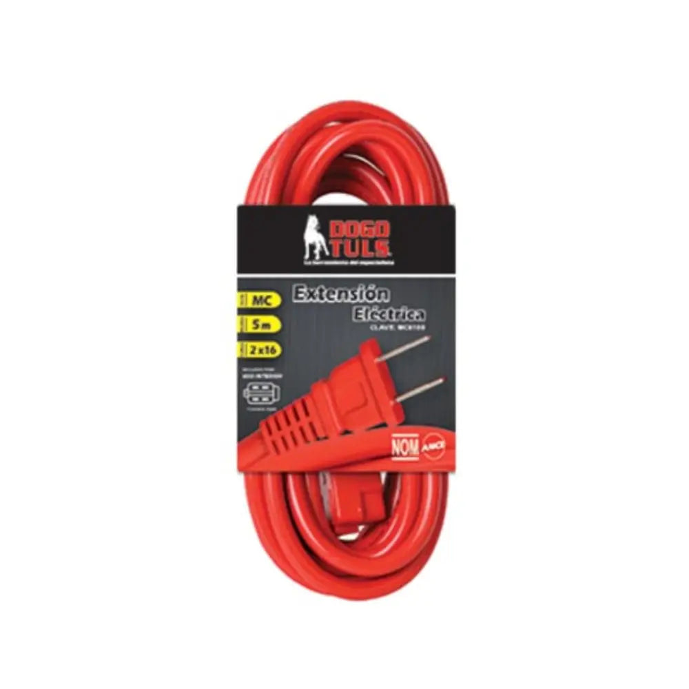 EXTENSION ELECTRICA 2x16 15 MTS USO RUDO MC8104 - Dogotuls