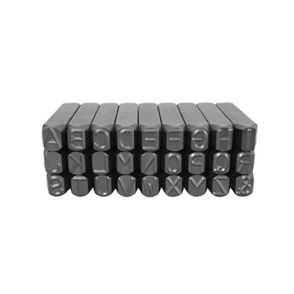 JUEGO DE LETRAS 1/2" GOLPE DE ACERO 12mm SP2055