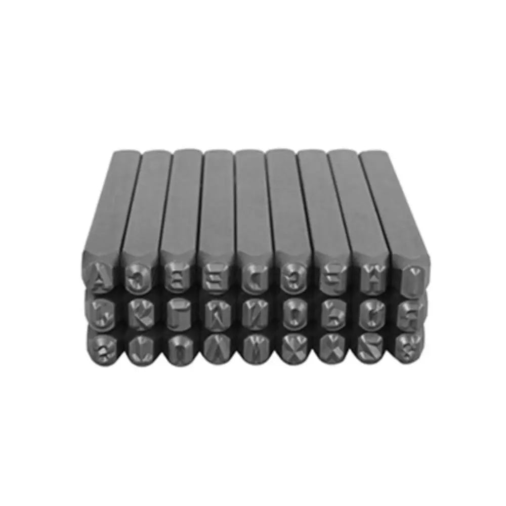 JUEGO DE LETRAS 3/16" GOLPE DE ACERO 5mm SP2051 - Sanplom
