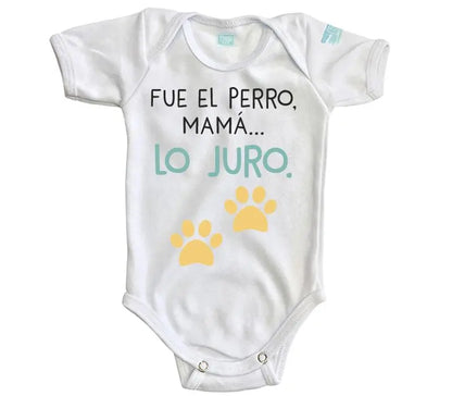 Body Bebé Fue el perro... - MarchanteMX