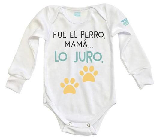 Body Bebé Fue el perro... - MarchanteMX