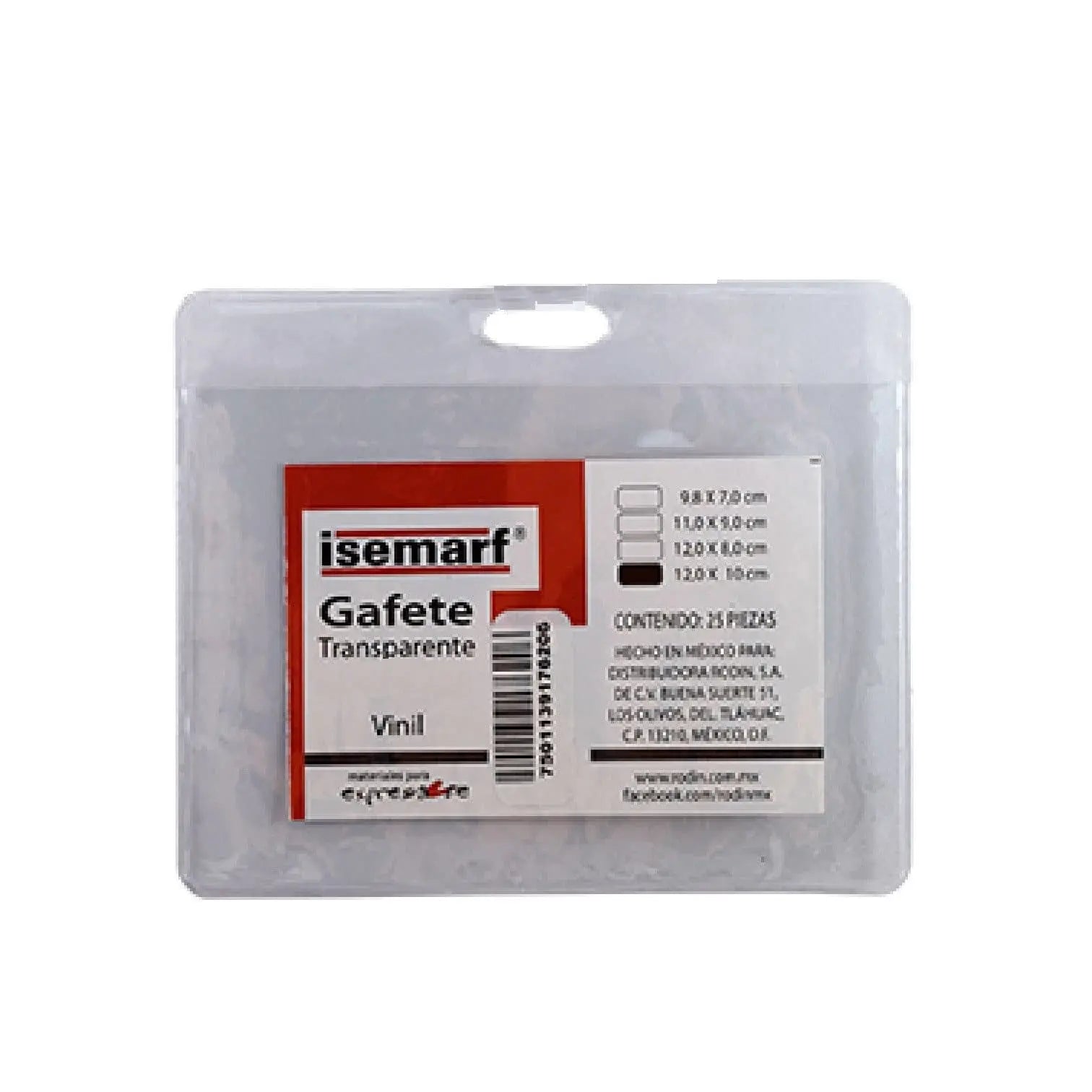 OUTLET - Gafete transparente sin broche no se encuentra en shopify | ? | ? | ? | ? - Rodin