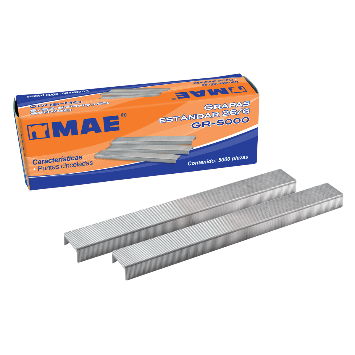 Grapas estándar MAE con 5000 piezas
