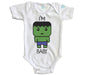 Body Bebe HolkiBaby Pañalero Plash Manga Corta Blanco 0m