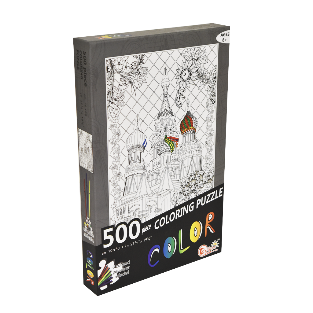 ROMPECABEZAS Y COLORES EN RUSIA 500 PZ