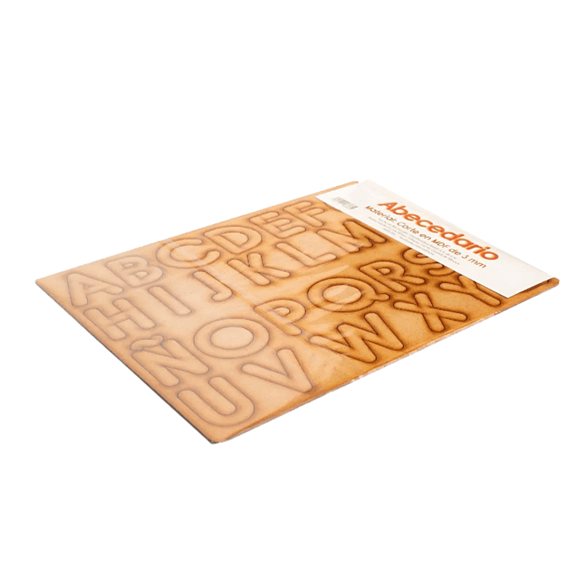 Tablero Didáctico De Madera Con Abecedario - MarchanteMX