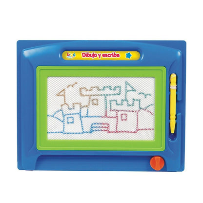 Juguete Pizarrón Magnético Y Pintarrón Mágico - MarchanteMX