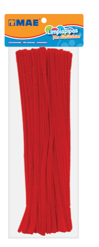 100pzs Limpiapipas Mae Colores Solidos 30cm Manualidades