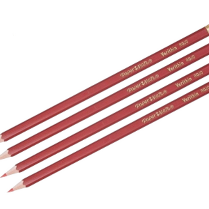 Lápiz color rojo Paper Mate Verithin 4 piezas - MarchanteMX