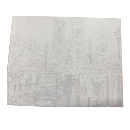 PINTA POR NÚMERO 40X50 VIVIENDO EN LONDRES