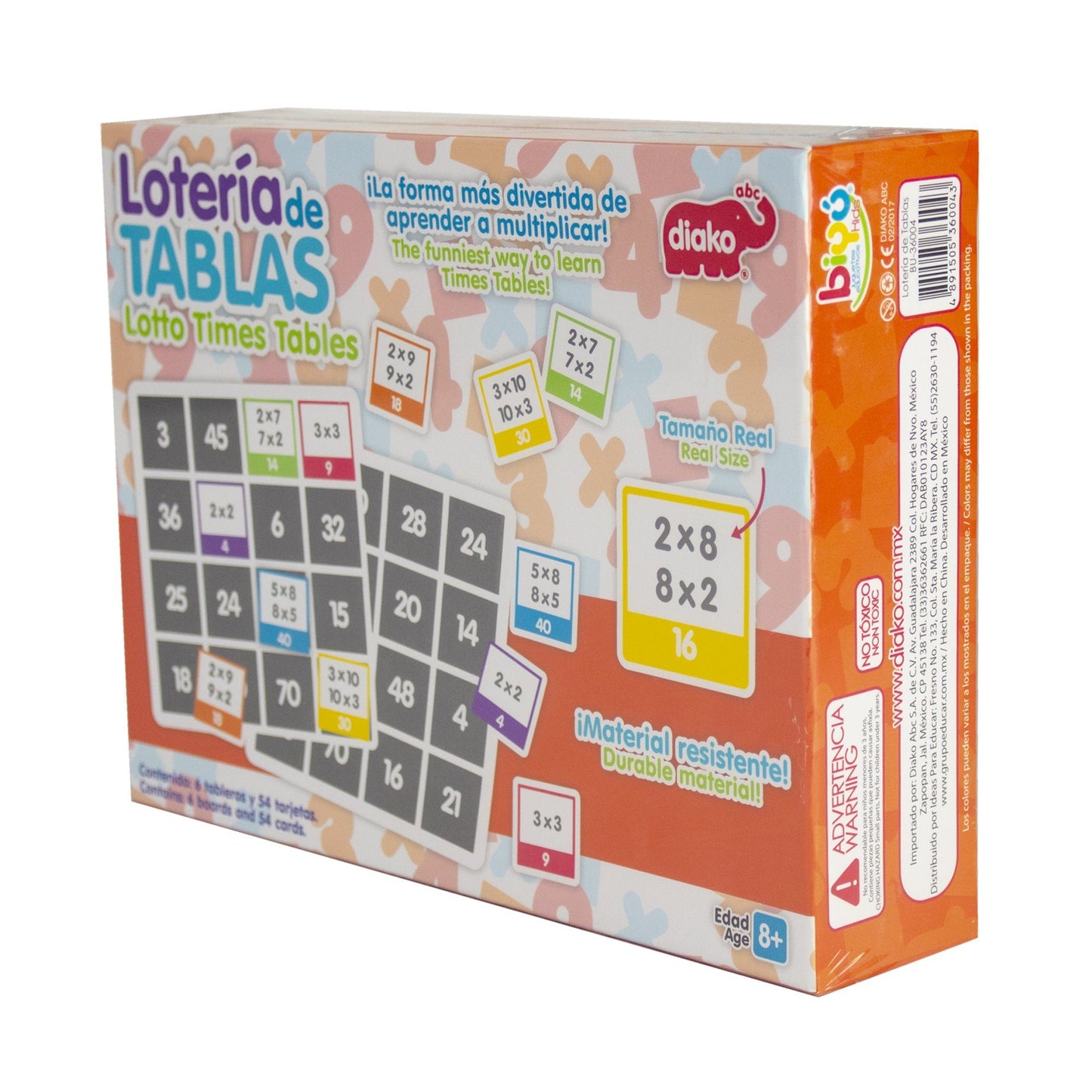 Lotería de Tablas Diako - MarchanteMX