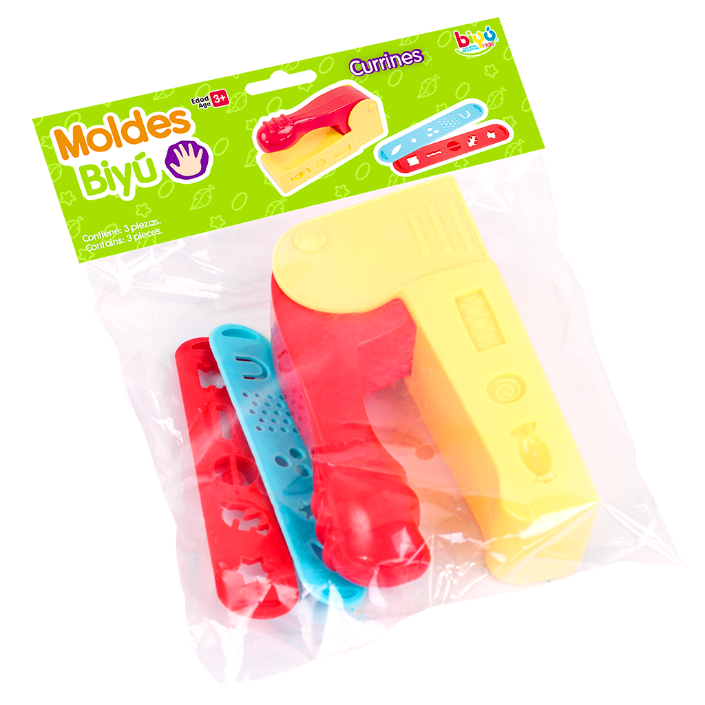 Moldes Plasticos Para Plastilina Diako 3 Piezas