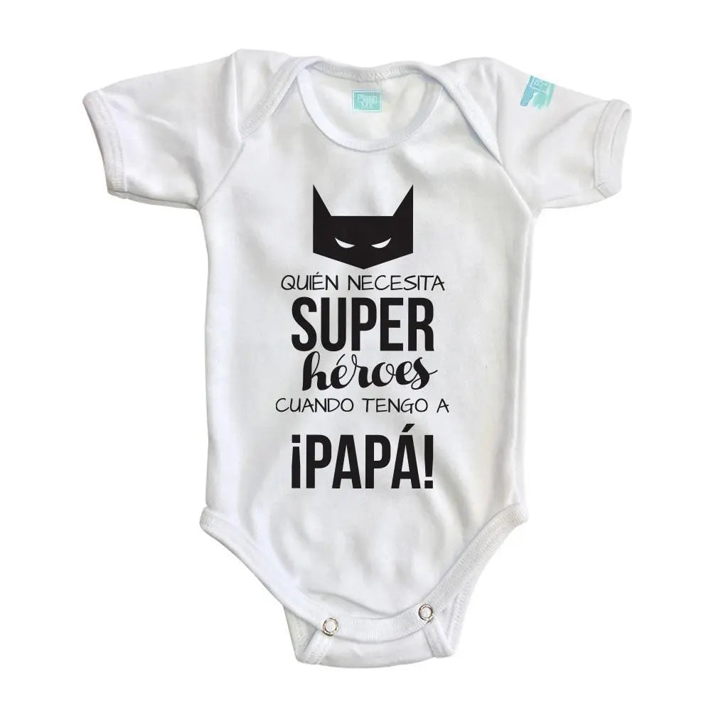 Pañalero Super Héroe Día del Padre Mamga Corta / 6 - Coveme
