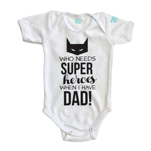 Pañalero Super Heroes Inglés Día del Padre - MarchanteMX