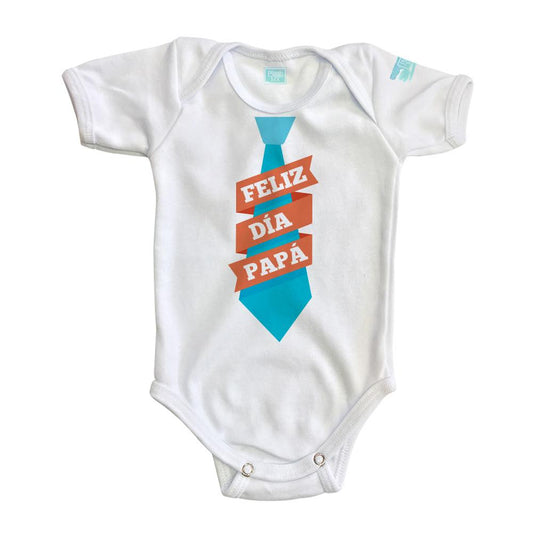 Body Bebé Corbata Feliz Día Papá - MarchanteMX