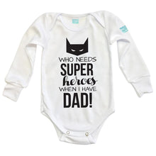 Pañalero Super Heroes Inglés Día del Padre - MarchanteMX