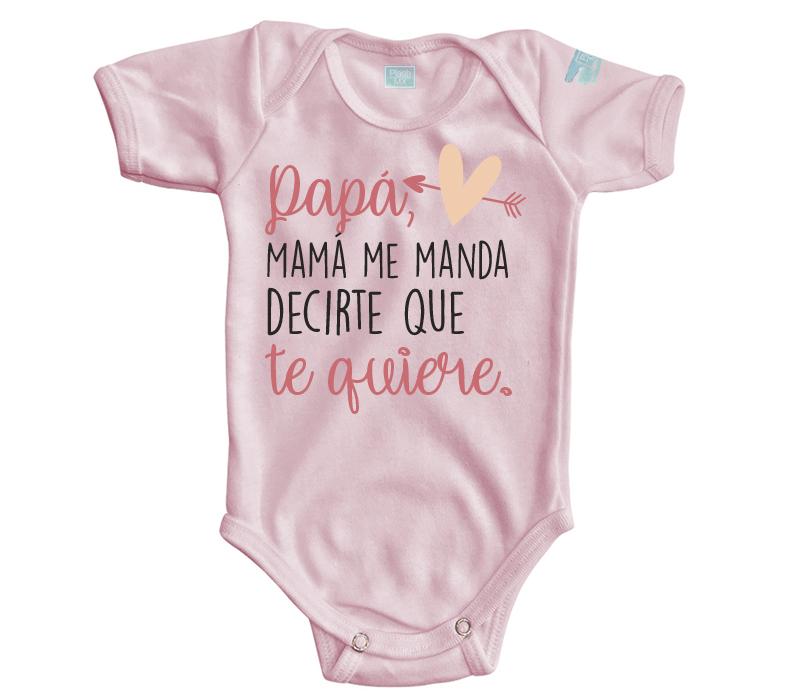 Body Bebé Mamá Me Manda Decirte - MarchanteMX