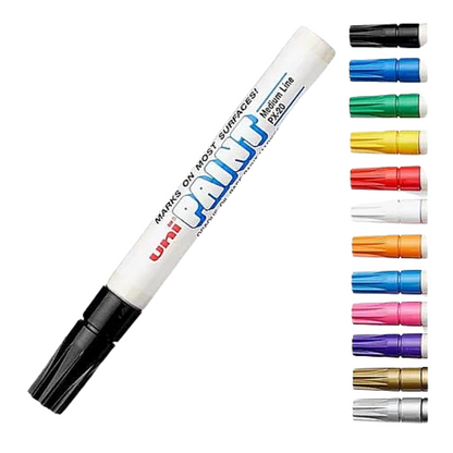 Marcador Permanente Uni Paint Elegir Color - MarchanteMX