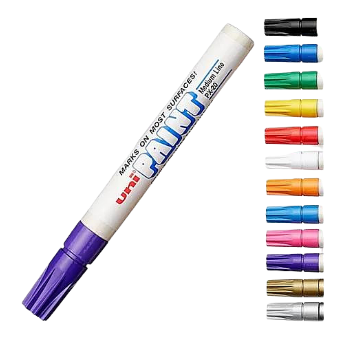 Marcador Permanente Uni Paint Elegir Color - MarchanteMX