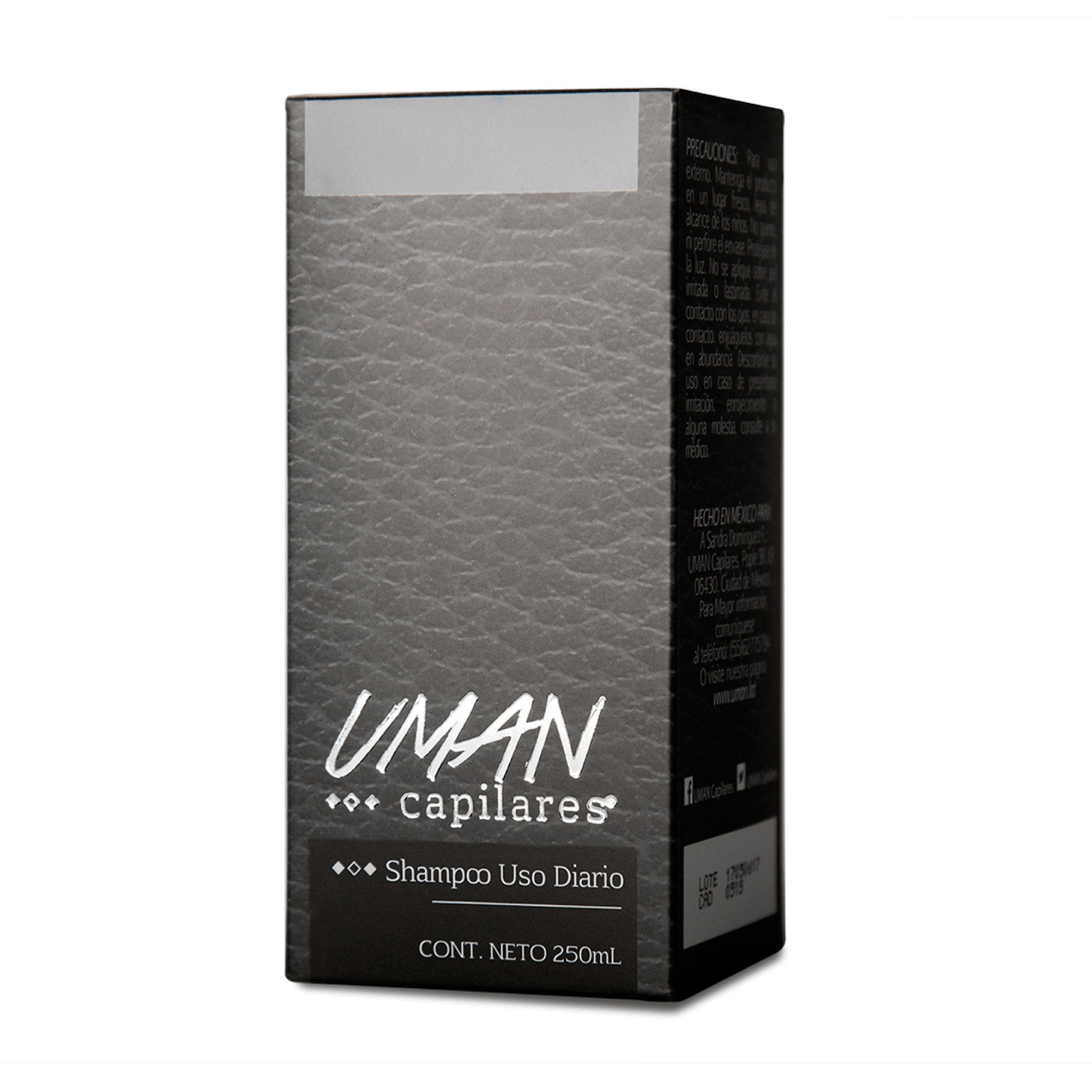 Shampoo de Uso Diario Capilar para Hombre de 250ml - MarchanteMX