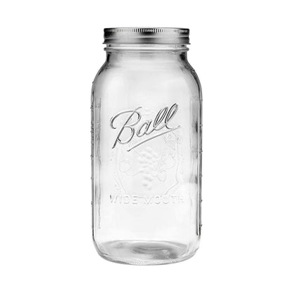 Mason Jars Ball 64 oz Boca Ancha - MarchanteMX
