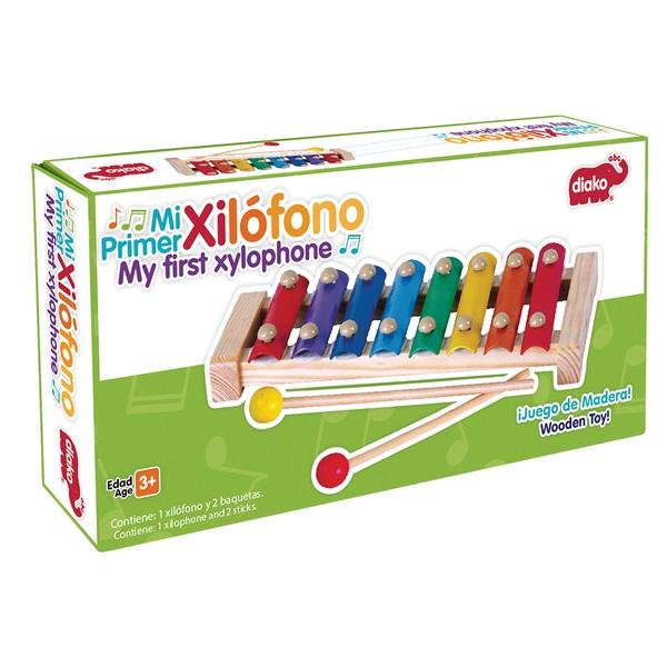 Mi Primer Xilófono Juego Infantil Diako Abc Juego De Madera - MarchanteMX