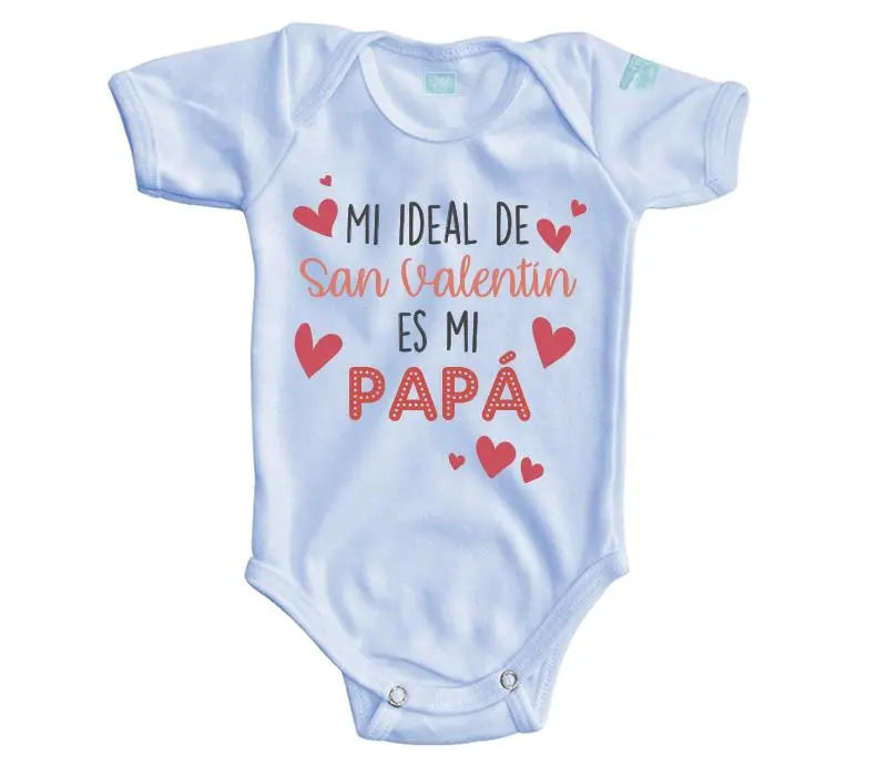 Body Bebé Mi Ideal De San Valentín - MarchanteMX