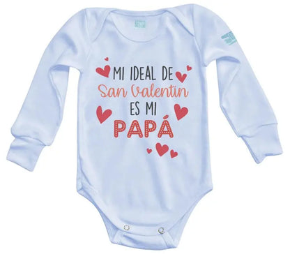 Body Bebé Mi Ideal De San Valentín - MarchanteMX