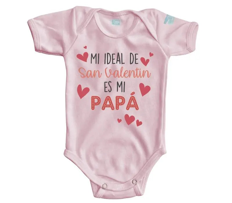 Body Bebé Mi Ideal De San Valentín - MarchanteMX