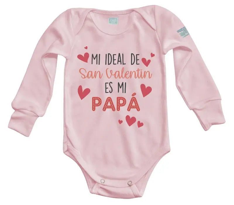 Body Bebé Mi Ideal De San Valentín - MarchanteMX
