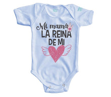 Body Bebé La Reina de Mi corazón (rosa) - MarchanteMX