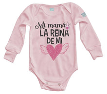 Body Bebé La Reina de Mi corazón (rosa) - MarchanteMX