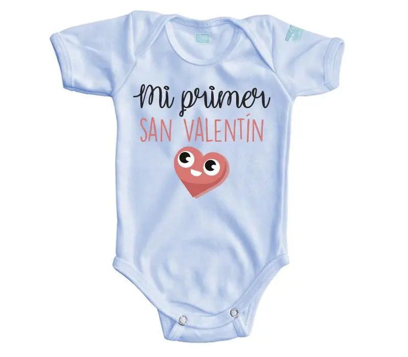 Body Bebé Mi Primer San Valentín (Corazón 1) - MarchanteMX