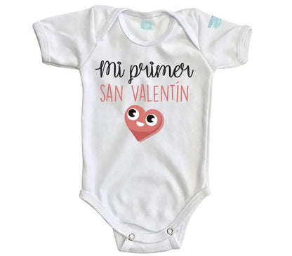 Body Bebé Mi Primer San Valentín (Corazón 1) - MarchanteMX