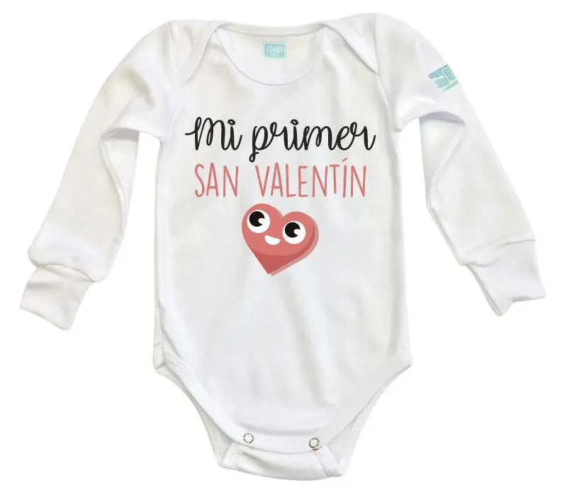 Body Bebé Mi Primer San Valentín (Corazón 1) - MarchanteMX