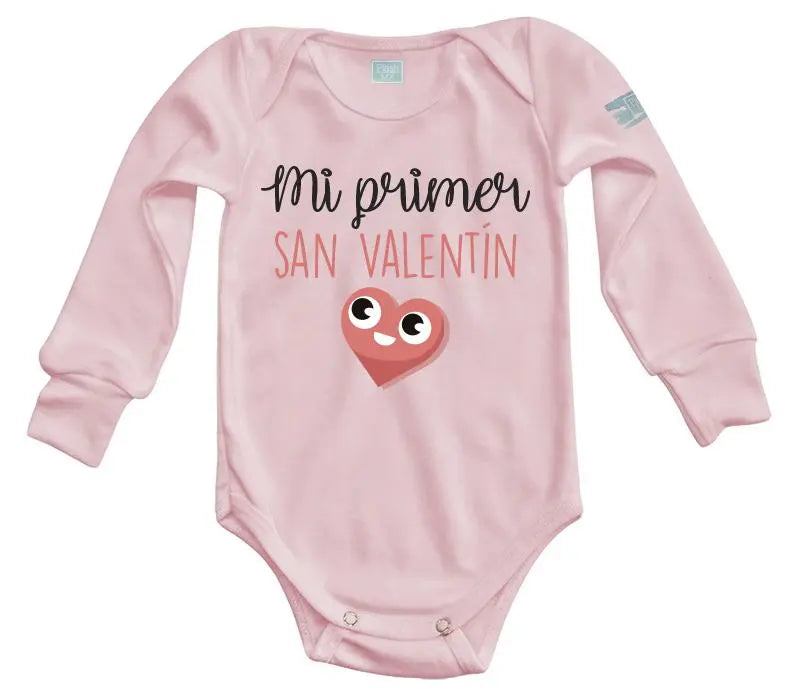 Body Bebé Mi Primer San Valentín (Corazón 1) - MarchanteMX