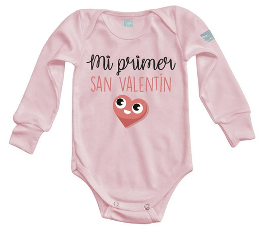 Body Bebé Mi Primer San Valentín (Corazón 1) - MarchanteMX