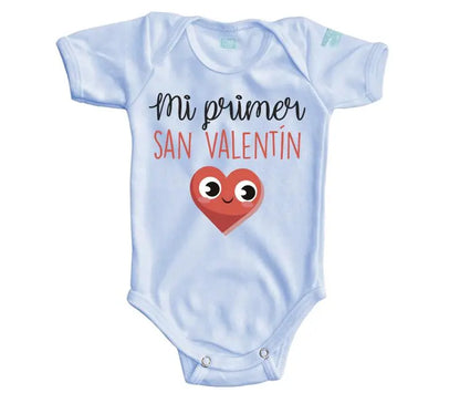 Body Bebé Mi Primer San Valentín (Corazón 2) - MarchanteMX