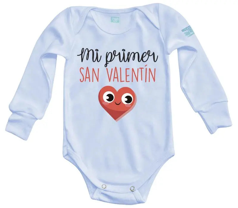 Body Bebé Mi Primer San Valentín (Corazón 2) - MarchanteMX