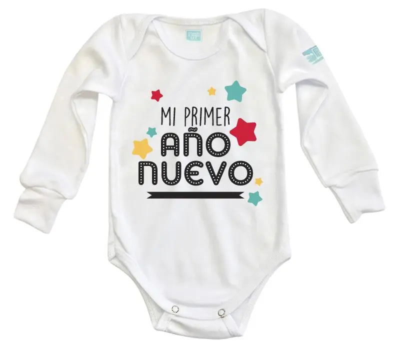 Body Bebé Mi Primer Año Nuevo - MarchanteMX