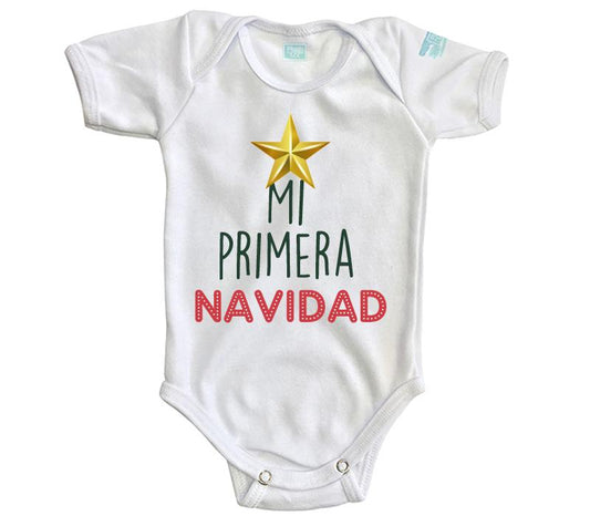 Body Bebé Mi Primera Navidad - MarchanteMX