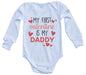 Body Bebé My First Valentine Is My Daddy - MarchanteMX