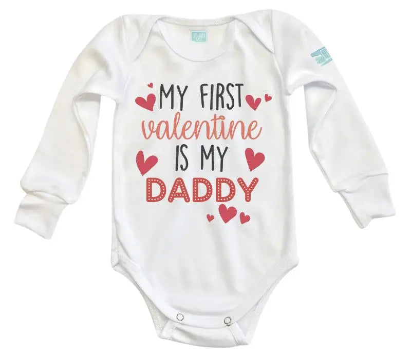 Body Bebé My First Valentine Is My Daddy - MarchanteMX