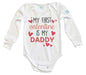 Body Bebé My First Valentine Is My Daddy - MarchanteMX