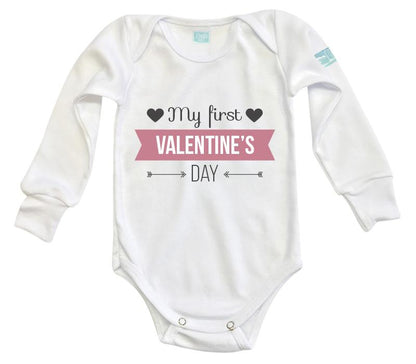Body Bebé My First Valentine (Banda) - MarchanteMX