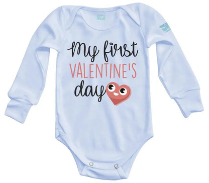 Body Bebé My First Valentine (Corazón 1) - MarchanteMX